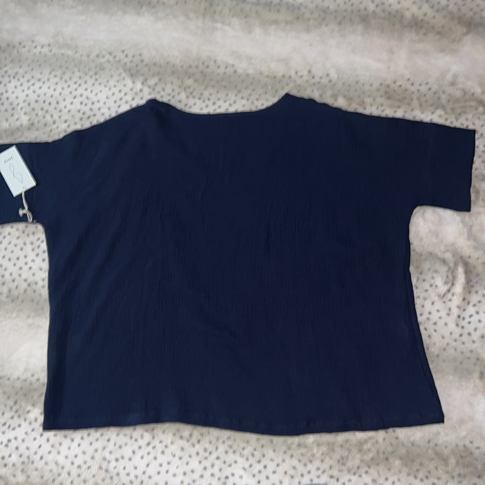 Nwt joie cotton oversized v neck - Picture 5 of 6